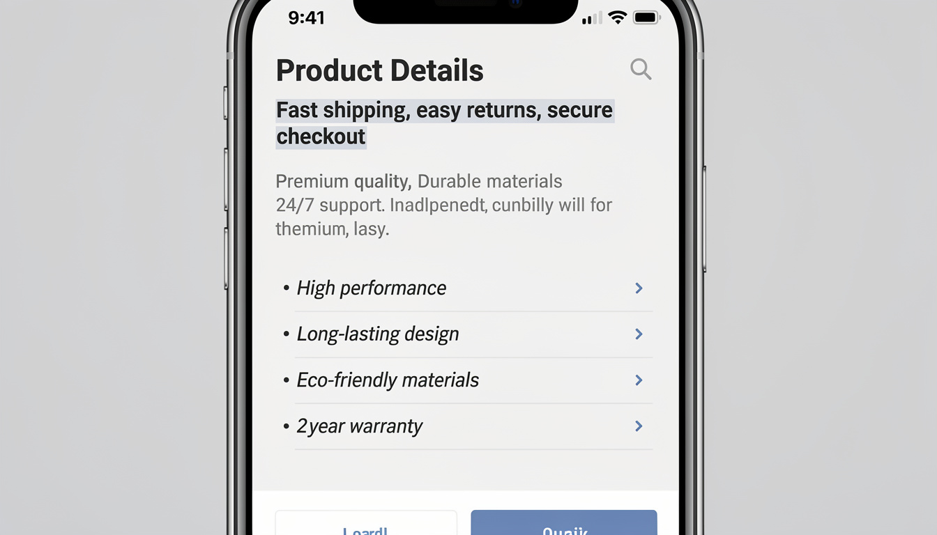 découvrez la structure idéale d’une fiche produit e-commerce qui optimise la conversion. apprenez à rédiger des descriptions attractives, organiser les informations clés et booster vos ventes en ligne.